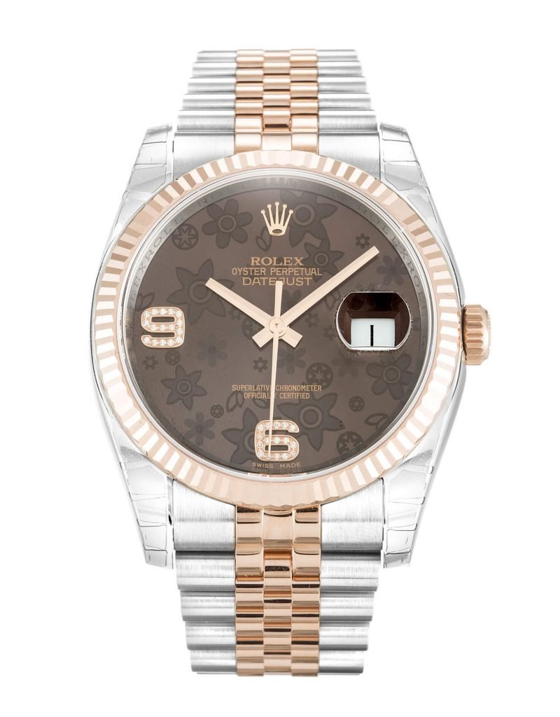 Fake Rolex Datejust 116231 Chocolate Dial