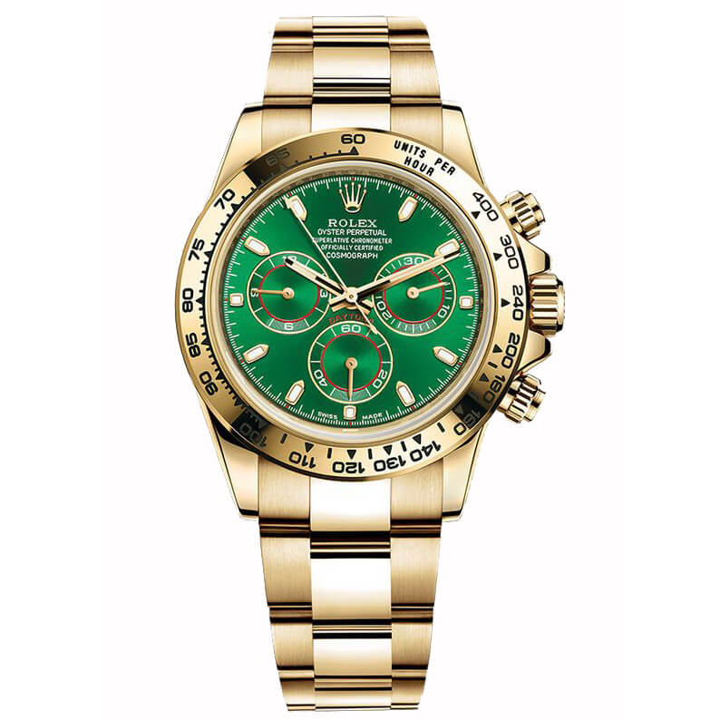 This Custom Rolex Daytona Is A Grail-Worthy Green & Gold Beauty